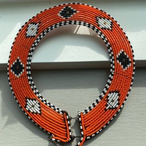 African beaded necklace